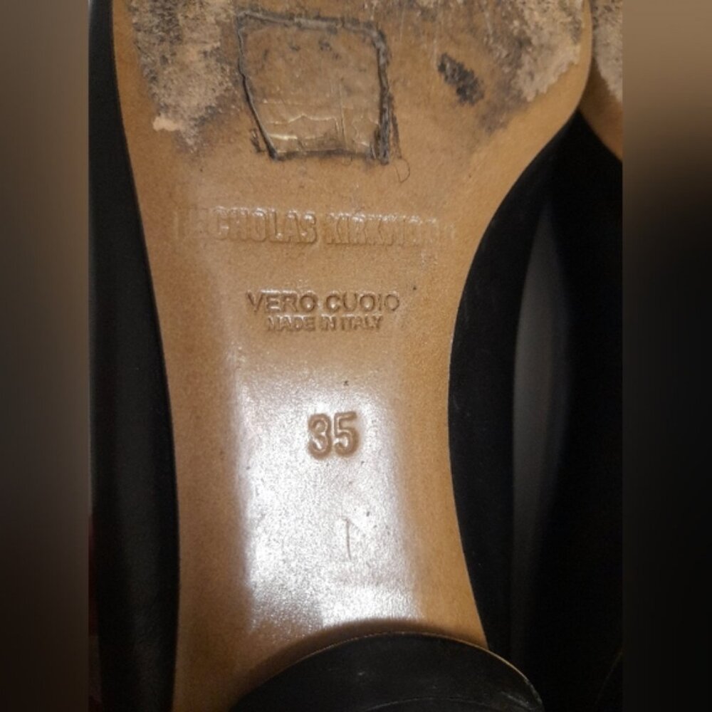 Nicholas Kirkwood - Moccasins Beya Imprime Chevron Print - Size EU 35 - Picture 7 of 10